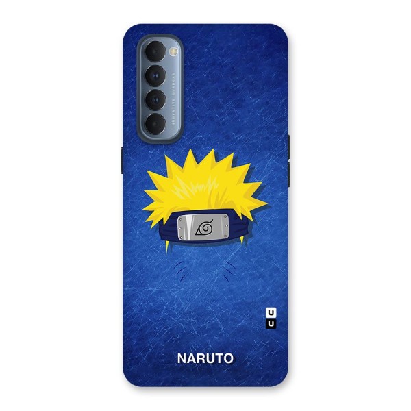 Naruto Headband Minimal Back Case for Reno4 Pro