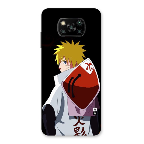 Naruto Hokage Back Case for Poco X3