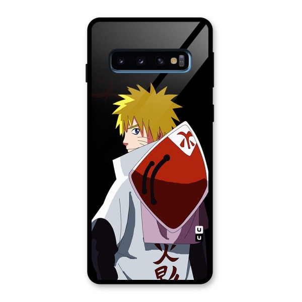 Naruto Hokage Glass Back Case for Galaxy S10