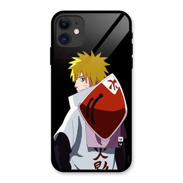 Naruto Hokage Glass Back Case for iPhone 11