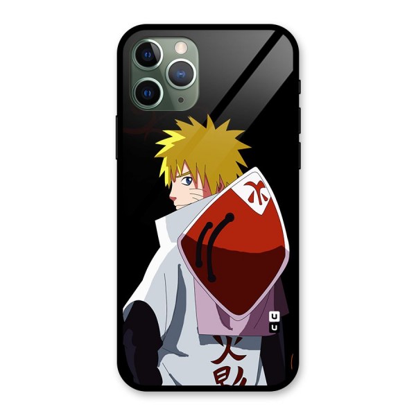 Naruto Hokage Glass Back Case for iPhone 11 Pro