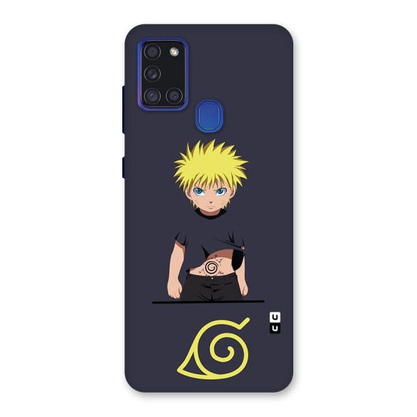 Naruto Kid Back Case for Galaxy A21s