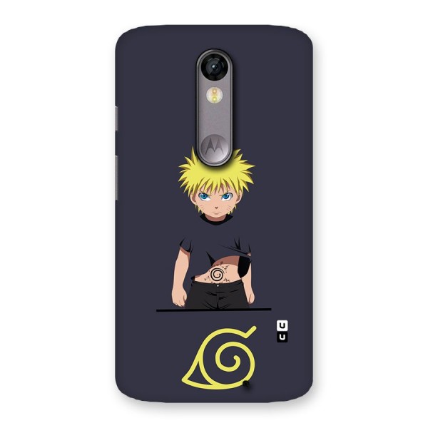 Naruto Kid Back Case for Moto X Force