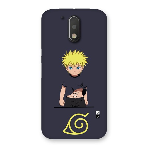 Naruto Kid Back Case for Motorola Moto G4