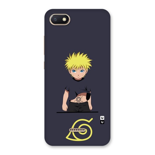 Naruto Kid Back Case for Redmi 6A