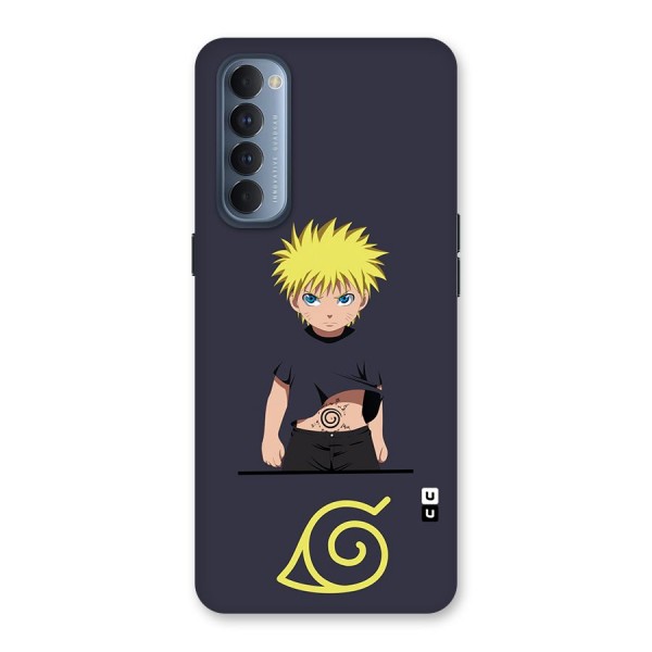 Naruto Kid Back Case for Reno4 Pro