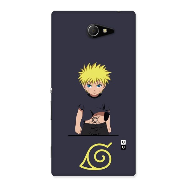 Naruto Kid Back Case for Sony Xperia M2