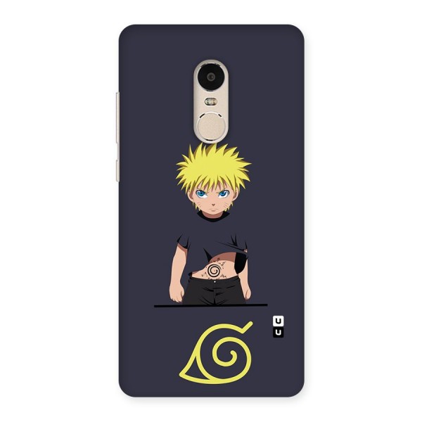 Naruto Kid Back Case for Xiaomi Redmi Note 4