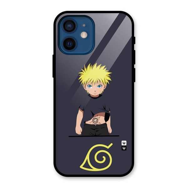 Naruto Kid Glass Back Case for iPhone 12 Mini