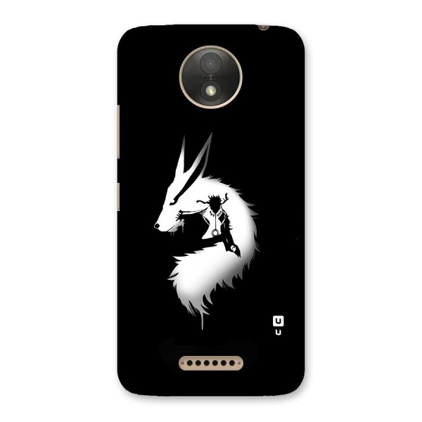 Naruto Kurama Mode Back Case for Moto C Plus