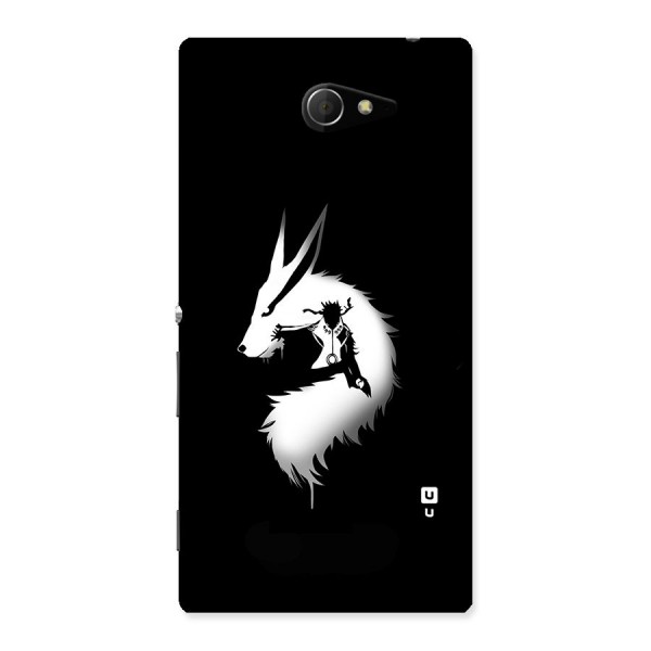 Naruto Kurama Mode Back Case for Sony Xperia M2