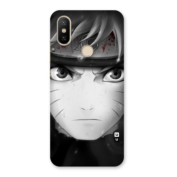 Naruto Monochrome Back Case for Mi A2