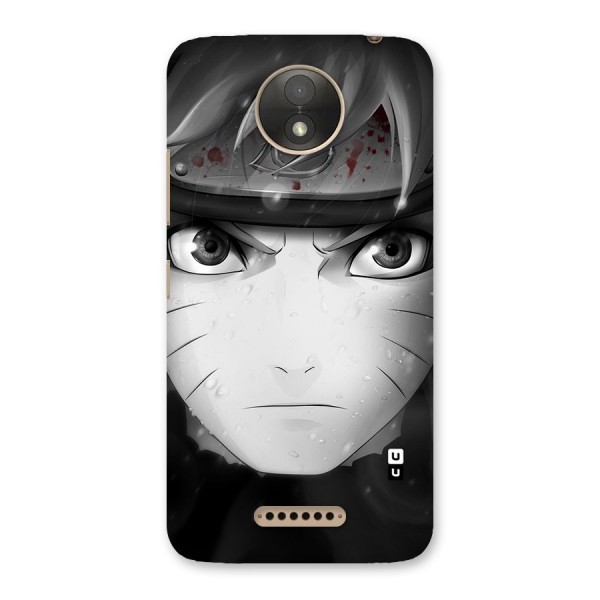 Naruto Monochrome Back Case for Moto C Plus