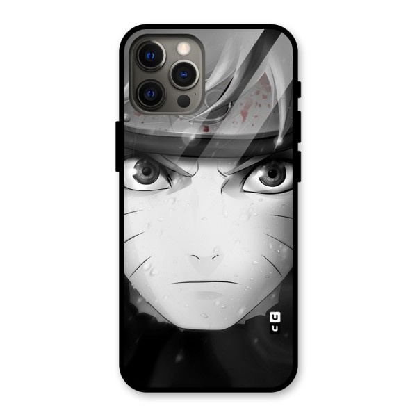 Naruto Monochrome Glass Back Case for iPhone 12 Pro Max