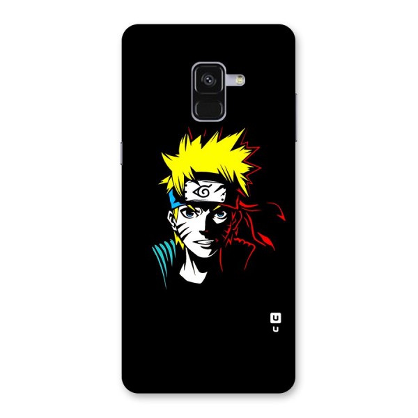 Naruto Pen Sketch Art Back Case for Galaxy A8 Plus