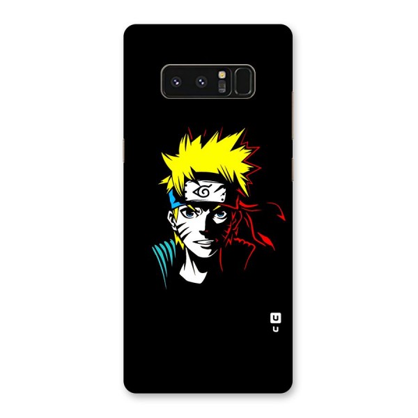 Naruto Pen Sketch Art Back Case for Galaxy Note 8