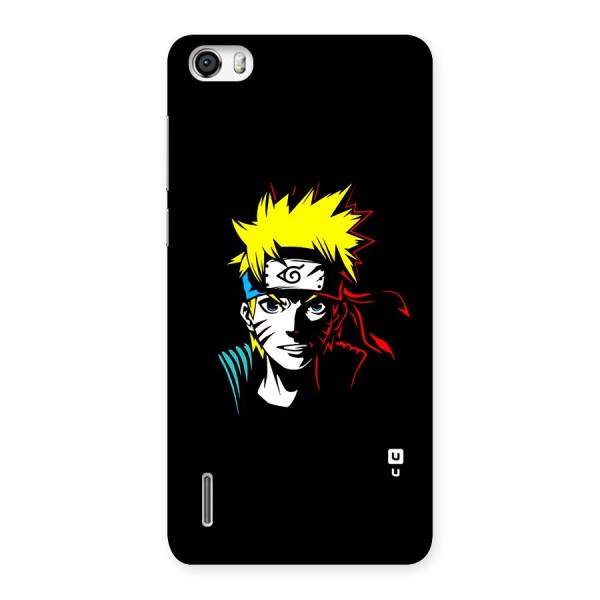 Naruto Pen Sketch Art Back Case for Honor 6