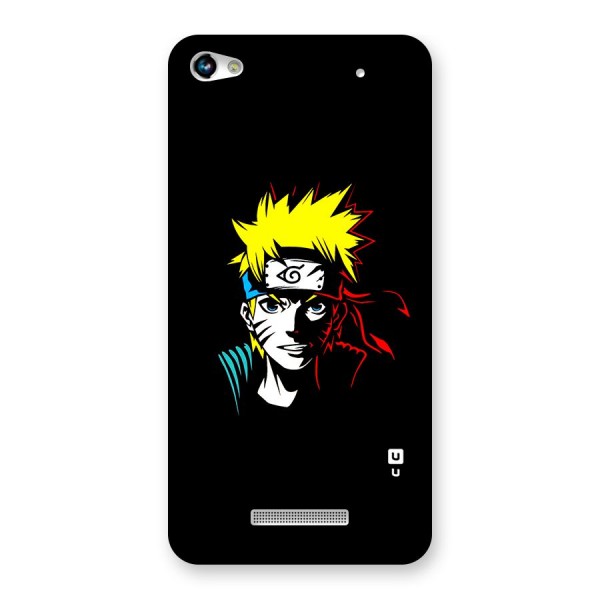 Naruto Pen Sketch Art Back Case for Micromax Hue 2