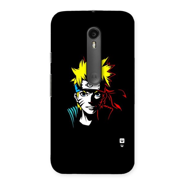 Naruto Pen Sketch Art Back Case for Moto G3