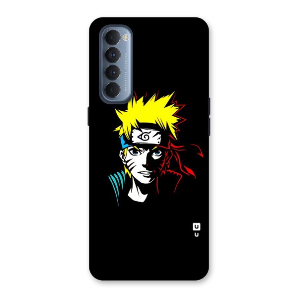 Naruto Pen Sketch Art Back Case for Reno4 Pro