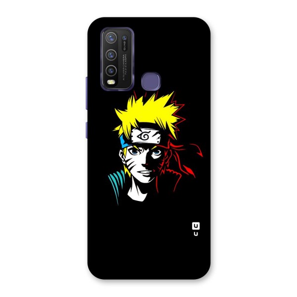 Naruto Pen Sketch Art Back Case for Vivo Y30