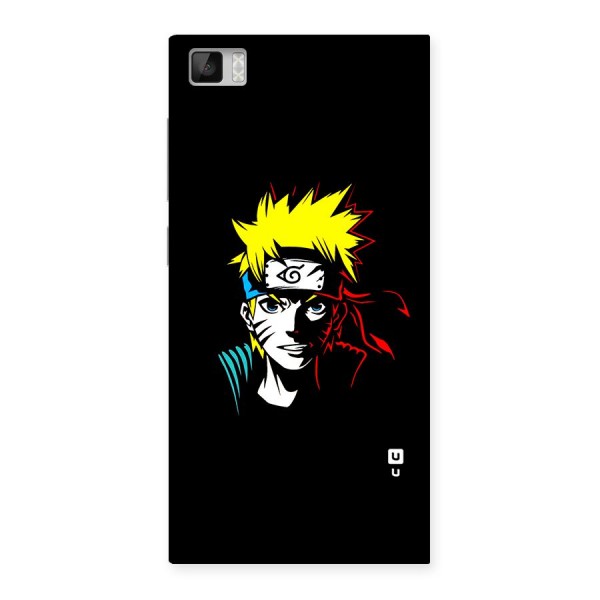 Naruto Pen Sketch Art Back Case for Xiaomi Mi3