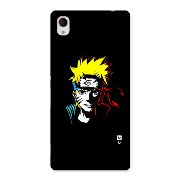 Naruto Pen Sketch Art Back Case for Xperia M4 Aqua