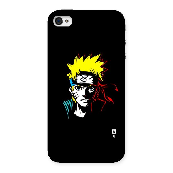 Naruto Pen Sketch Art Back Case for iPhone 4 4s