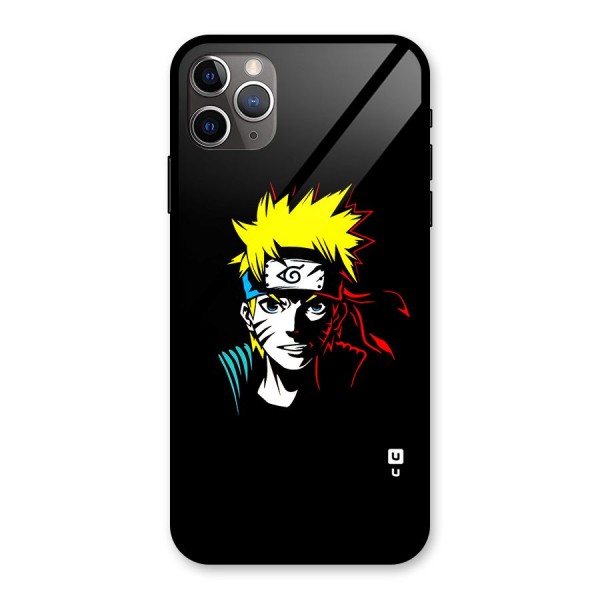 Naruto Pen Sketch Art Glass Back Case for iPhone 11 Pro Max