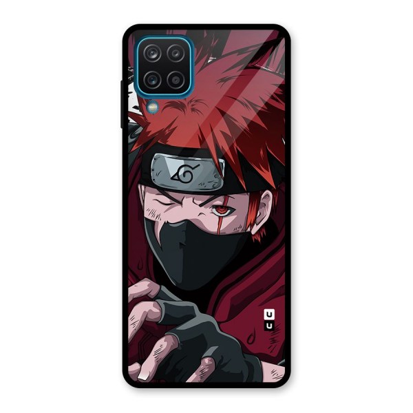 Naruto Ready Action Glass Back Case for Galaxy A12