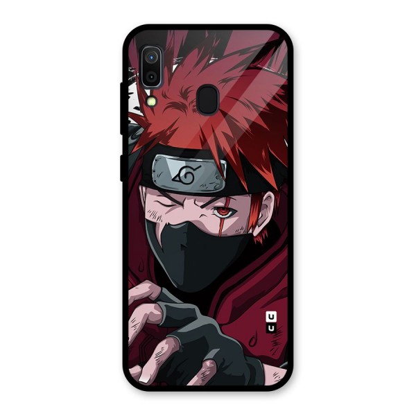 Naruto Ready Action Glass Back Case for Galaxy A30