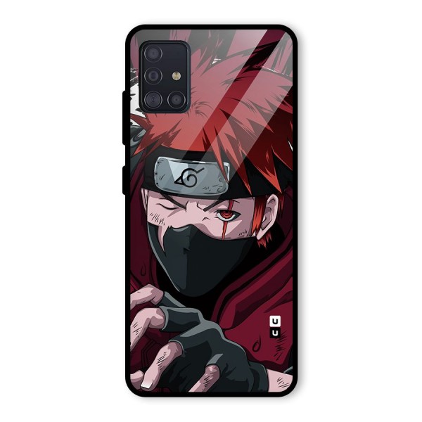 Naruto Ready Action Glass Back Case for Galaxy A51