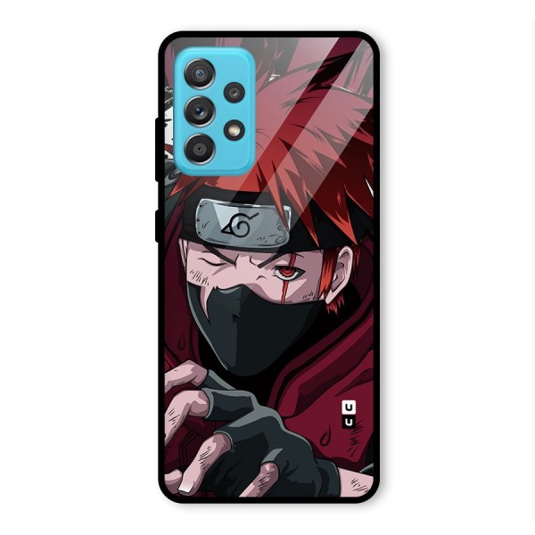 Naruto Ready Action Glass Back Case for Galaxy A52s 5G