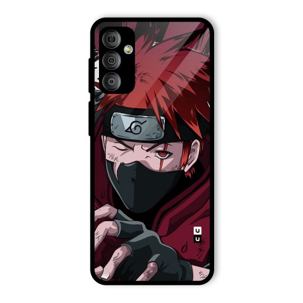 Naruto Ready Action Glass Back Case for Galaxy F23