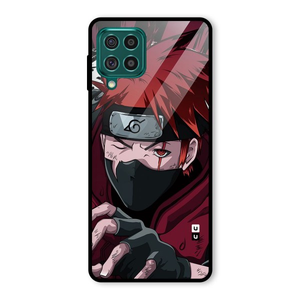 Naruto Ready Action Glass Back Case for Galaxy F62