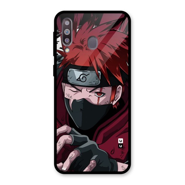 Naruto Ready Action Glass Back Case for Galaxy M30