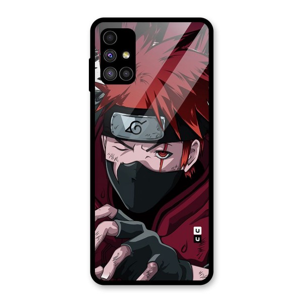 Naruto Ready Action Glass Back Case for Galaxy M51