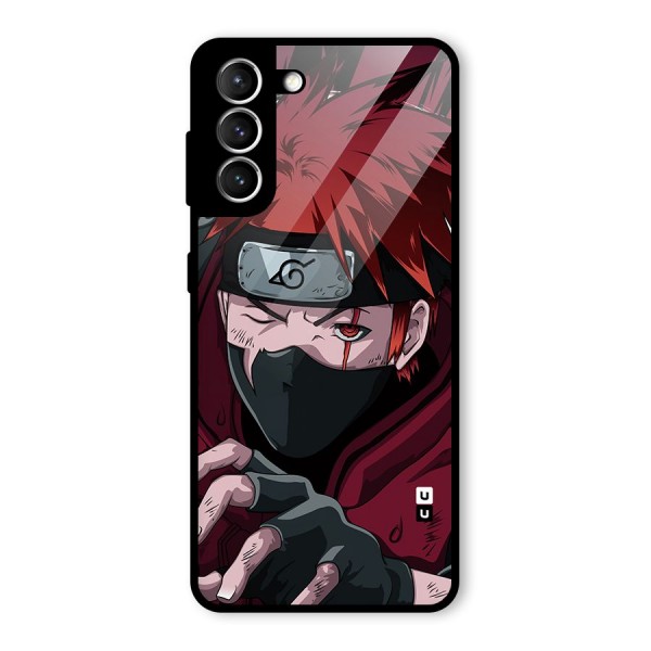 Naruto Ready Action Glass Back Case for Galaxy S21 5G