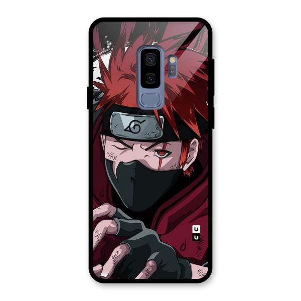 Naruto Ready Action Glass Back Case for Galaxy S9 Plus