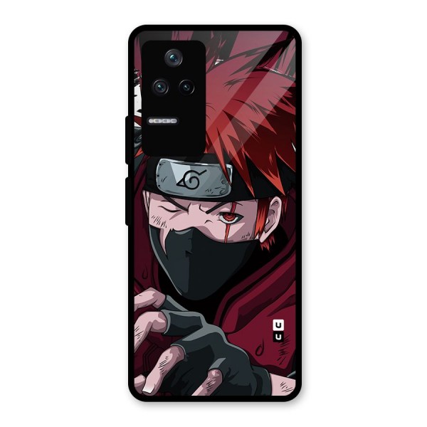 Naruto Ready Action Glass Back Case for Poco F4 5G