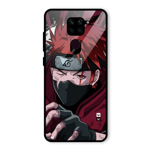 Naruto Ready Action Glass Back Case for Redmi Note 9