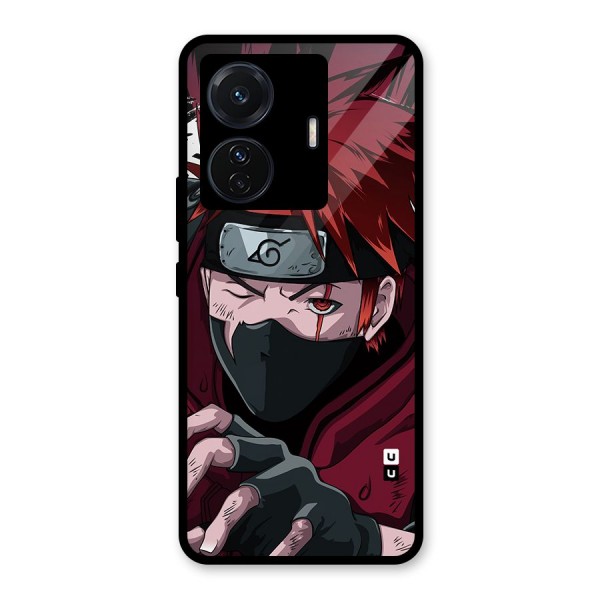 Naruto Ready Action Glass Back Case for Vivo T1 Pro