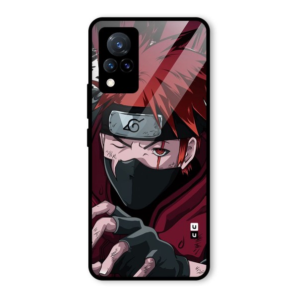 Naruto Ready Action Glass Back Case for Vivo V21 5G