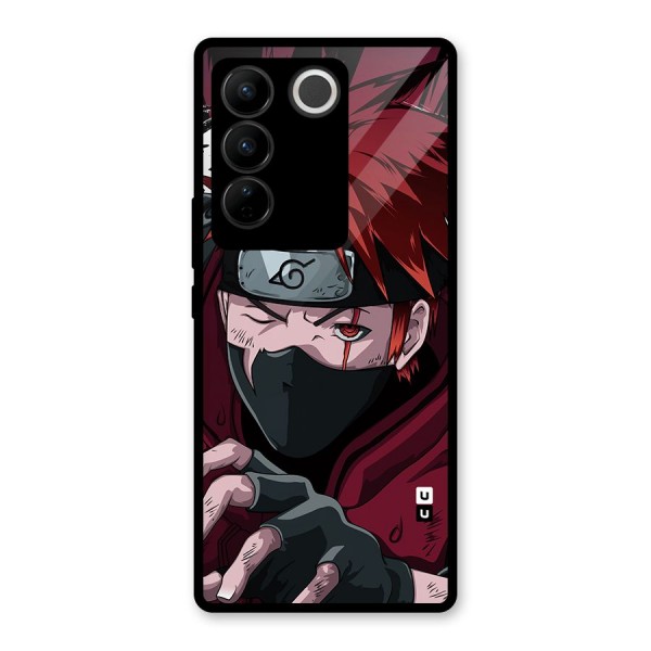 Naruto Ready Action Glass Back Case for Vivo V27