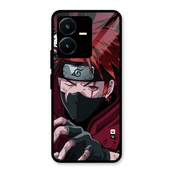 Naruto Ready Action Glass Back Case for Vivo Y22