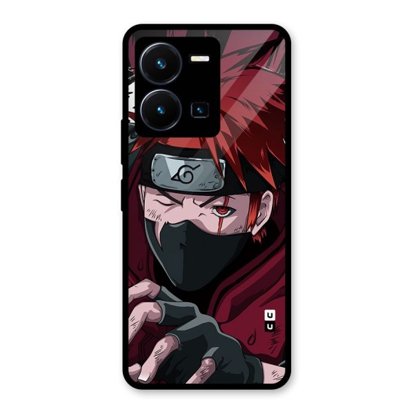 Naruto Ready Action Glass Back Case for Vivo Y35