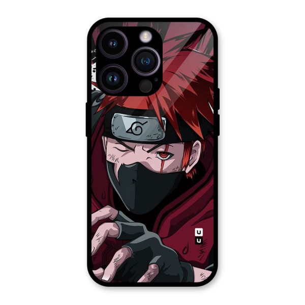 Naruto Ready Action Glass Back Case for iPhone 14 Pro
