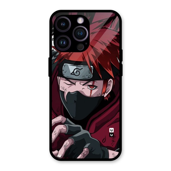 Naruto Ready Action Glass Back Case for iPhone 14 Pro Max