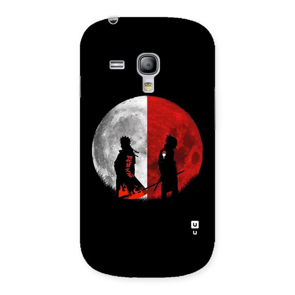 Naruto Shadow Hokage Moon Back Case for Galaxy S3 Mini