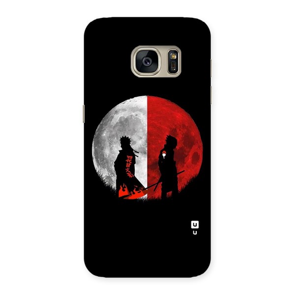 Naruto Shadow Hokage Moon Back Case for Galaxy S7